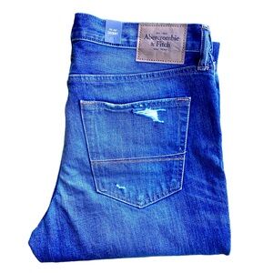 A&F | Skinny Button Fly Jeans 36x32 | 100% Cotton